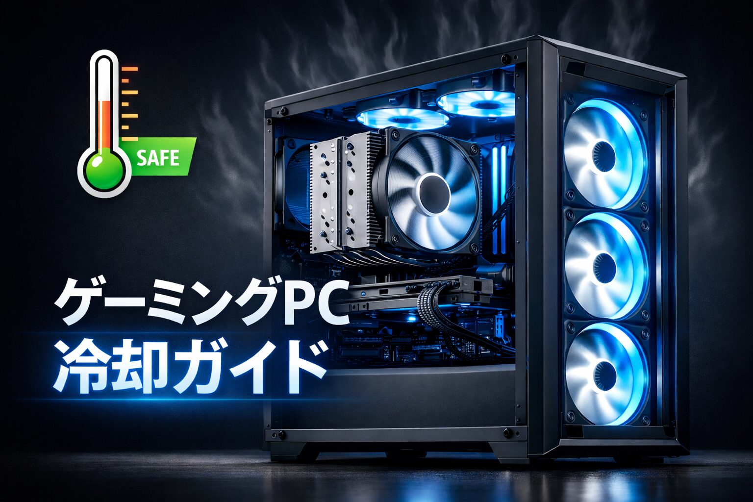 ゲーミングPCの冷却は本当に必要？空冷・水冷の違いとBTOユーザーが知っておきたい温度管理