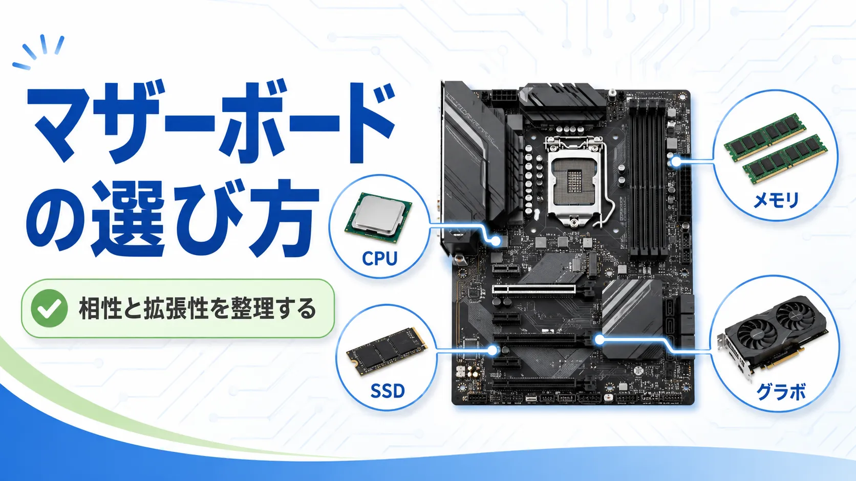 ゲーム・仕事別に見る マザーボードの選び方【失敗例つき】